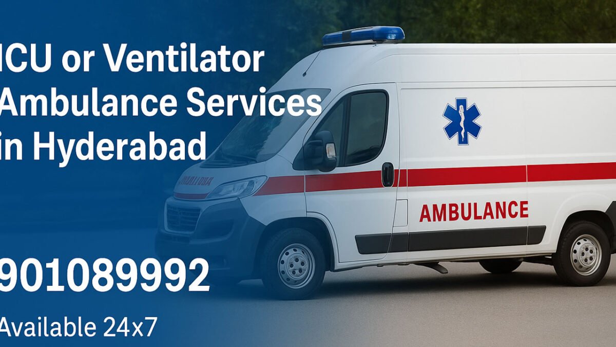 ICU or Ventilator Ambulance Services